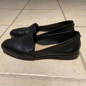 Flats loafers real leather